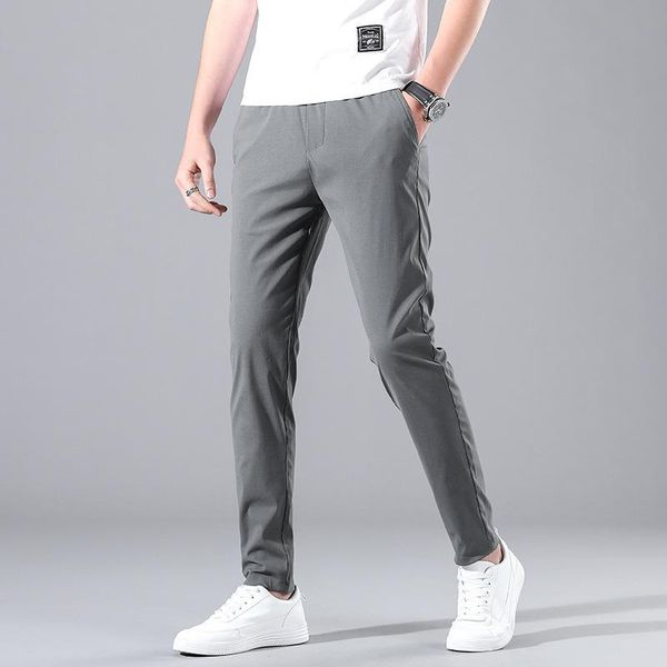 men's pants 2021 spring autumn men plus size high waist straight slim solid simple all-match fashion handsome business casual trousers, Black
men's pants 2021 spring autumn men plus size high waist straight slim solid simple all-match fashion handsome business casual trousers, Black