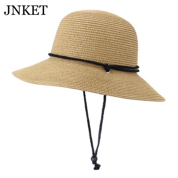 wide brim hats jnketn womens straw hat summer travel beach sun bucket cap, Blue;gray
wide brim hats jnketn womens straw hat summer travel beach sun bucket cap, Blue;gray