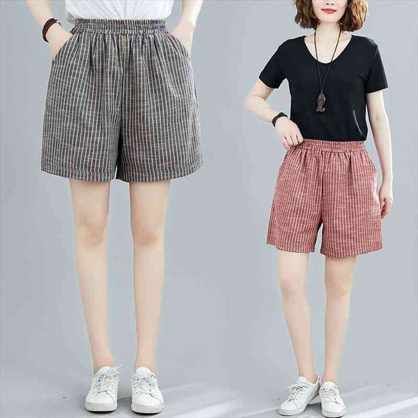 summer cotton linen womens casual pocket stripe shorts female elastic waist loose wide leg straight short trousers 3 color, White;black
summer cotton linen womens casual pocket stripe shorts female elastic waist loose wide leg straight short trousers 3 color, White;black