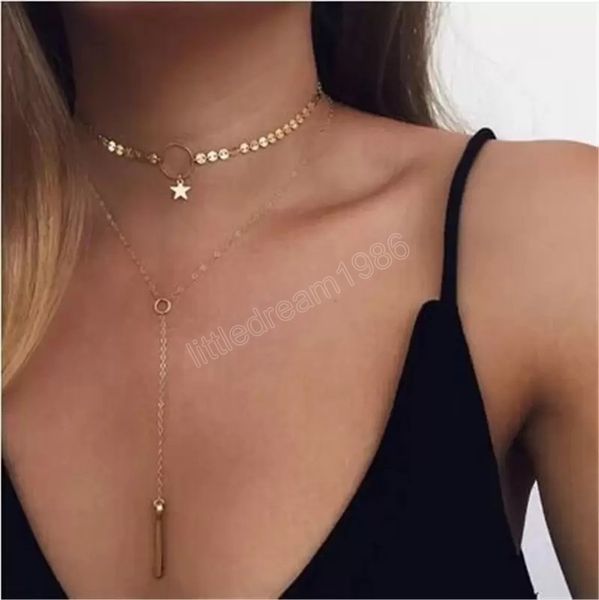 minimalist round disco coin chain necklace pendant dainty sequins multi layers necklaces women statement jewelry, Silver
minimalist round disco coin chain necklace pendant dainty sequins multi layers necklaces women statement jewelry, Silver
