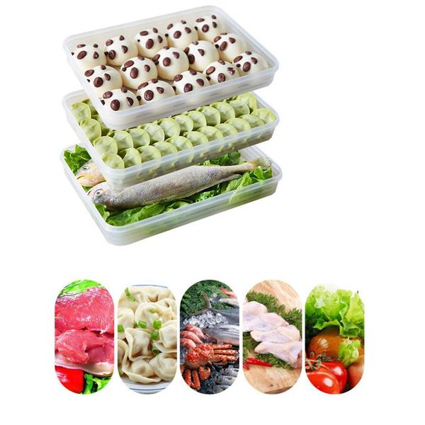 25# transparent dumplings box refrigerator container storage case with lid crisper keep fresh for vegetable dumplin bottles & jars
25# transparent dumplings box refrigerator container storage case with lid crisper keep fresh for vegetable dumplin bottles & jars