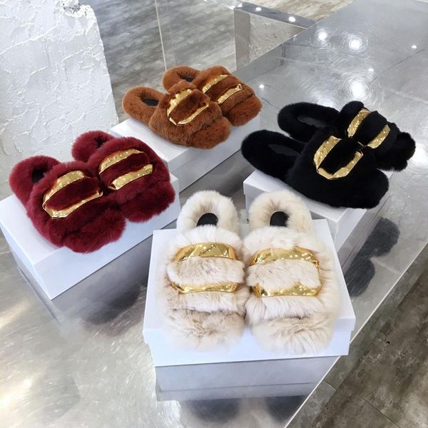 70% off wholesale sandals flip-flops new women slippers winter flats rabbit fur woman metal decor shoes basic round toe, Black
70% off wholesale sandals flip-flops new women slippers winter flats rabbit fur woman metal decor shoes basic round toe, Black