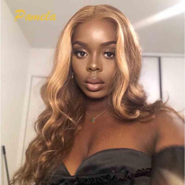 13x4 lace frontal wig highlight human hair 27/30 ombre brown front wigs with colors pre plucked baby ha1, Black;brown
13x4 lace frontal wig highlight human hair 27/30 ombre brown front wigs with colors pre plucked baby ha1, Black;brown
