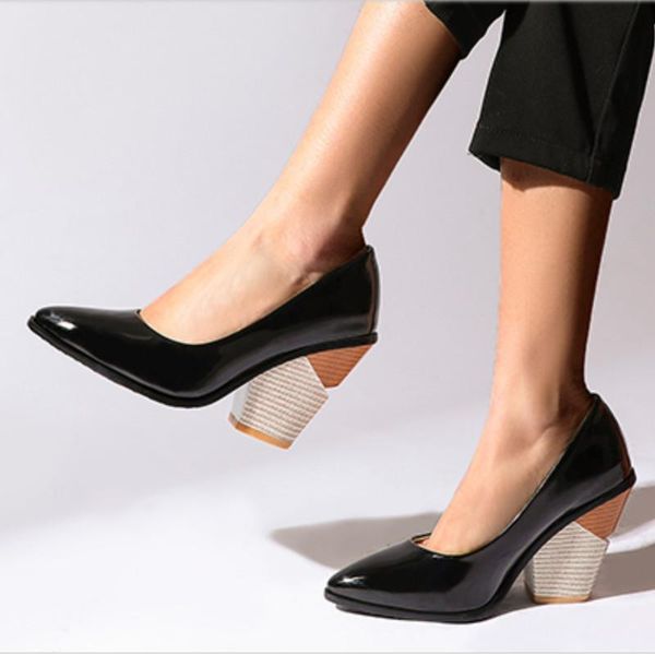 dress shoes fanyuan plus size 34-48 women high heel pointed toe quality office ladies pumps dance party nightclub footwear, Black
dress shoes fanyuan plus size 34-48 women high heel pointed toe quality office ladies pumps dance party nightclub footwear, Black