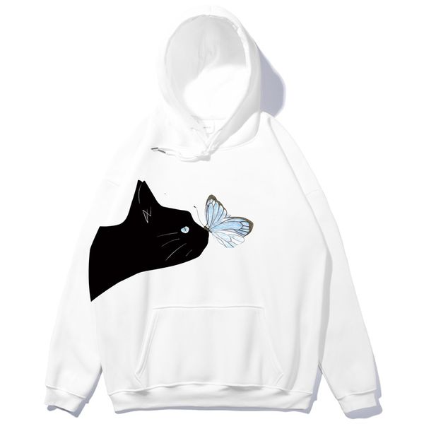 men's hoodies & sweatshirts manna harajuku hoodie kissing cat streetwear oversize feminine/male velo thicken casual hoodies colours s s, Black
men's hoodies & sweatshirts manna harajuku hoodie kissing cat streetwear oversize feminine/male velo thicken casual hoodies colours s s, Black
