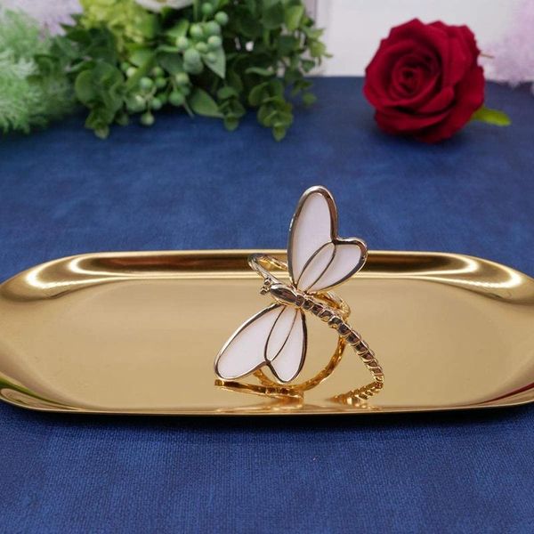 piece set, gold dragonfly napkin ring holder, used for wedding dinner table decoration rings
piece set, gold dragonfly napkin ring holder, used for wedding dinner table decoration rings