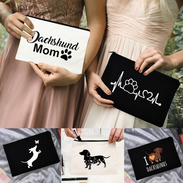 storage bags i love dachshunds women makeup bag cosmetic zipper pouch fashion casual toiletries organizer make up dog lover gift
storage bags i love dachshunds women makeup bag cosmetic zipper pouch fashion casual toiletries organizer make up dog lover gift