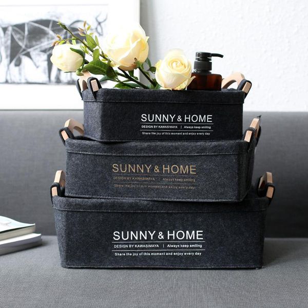 felt cloth desk storage basket stuff cosmetic box livingroom neatening decoration bags & cases
felt cloth desk storage basket stuff cosmetic box livingroom neatening decoration bags & cases