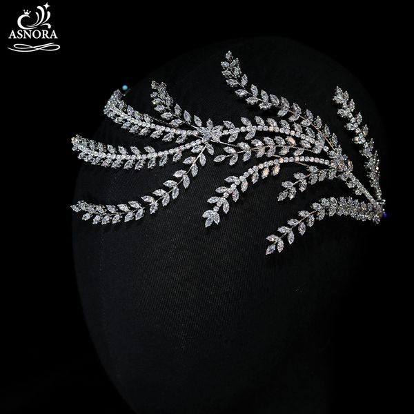 asnora fashion cubic zirconia bridal headdress wedding hair accessories dinner party side soft hair band accessories a01031, Golden;white
asnora fashion cubic zirconia bridal headdress wedding hair accessories dinner party side soft hair band accessories a01031, Golden;white