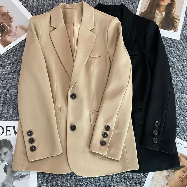 women's suits & blazers women big size leisure brown black blazer notched collar long sleeve loose fit jacket fashion spring autumn 202, White;black
women's suits & blazers women big size leisure brown black blazer notched collar long sleeve loose fit jacket fashion spring autumn 202, White;black