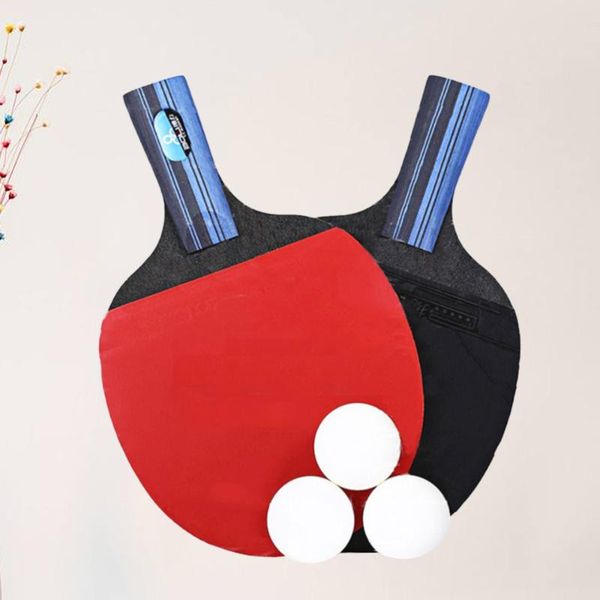 table tennis raquets racket double side reverse rubber faced beginner training -pong board set (long handle, ran
table tennis raquets racket double side reverse rubber faced beginner training -pong board set (long handle, ran