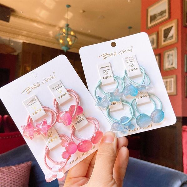 hair accessories 4 pair korean sweet girl princess fashion children simple cute jelly cartoon stars love rubber band rope, Slivery;white
hair accessories 4 pair korean sweet girl princess fashion children simple cute jelly cartoon stars love rubber band rope, Slivery;white