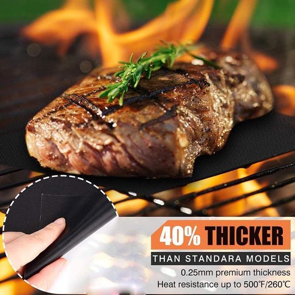 tools & accessories 2pcs non-stick bbq grill mat baking cooking grilling sheet heat resistance easily cleaned kitchen
tools & accessories 2pcs non-stick bbq grill mat baking cooking grilling sheet heat resistance easily cleaned kitchen