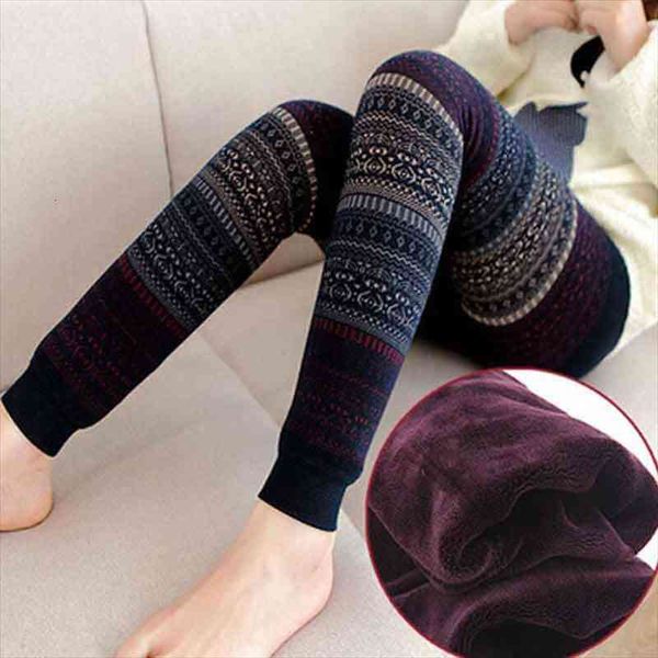 fashion totem winter high waist women legging warm plus velvet slim printing knitted casual, Black
fashion totem winter high waist women legging warm plus velvet slim printing knitted casual, Black