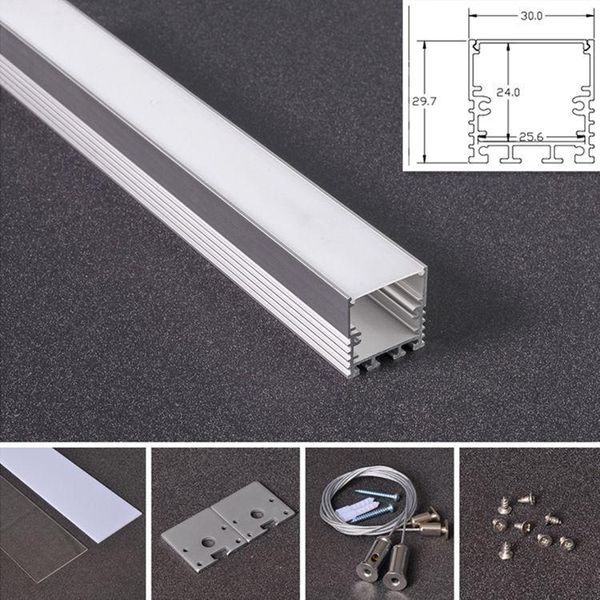 lamp covers & shades 1m/2m long 30mm*30mm size aluminum alloy profile with milky pc cover;with steel rope;aluminum led for strips light
lamp covers & shades 1m/2m long 30mm*30mm size aluminum alloy profile with milky pc cover;with steel rope;aluminum led for strips light
