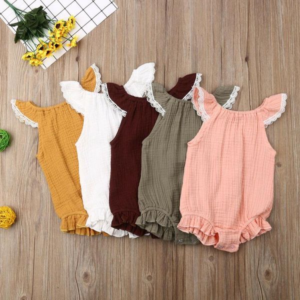 rompers baby girls ruffle romper solid sleeveless causal bodysuit jumpsuit summer clothes outfits, Blue
rompers baby girls ruffle romper solid sleeveless causal bodysuit jumpsuit summer clothes outfits, Blue