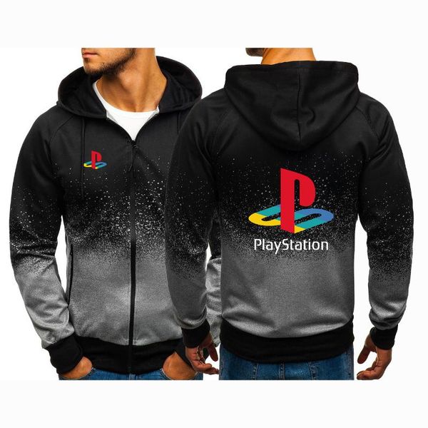 men's hoodies & sweatshirts autumn 2021 playstation logo fashion jackets zipper splice windbreaker rainproof casual man long sleeve co, Black
men's hoodies & sweatshirts autumn 2021 playstation logo fashion jackets zipper splice windbreaker rainproof casual man long sleeve co, Black