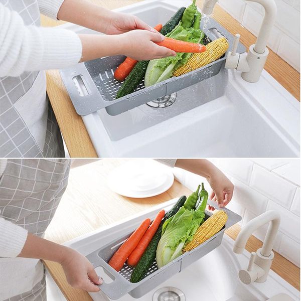 kitchen dish drainer sink drain basket washing vegetable fruit plastic drying rack organizer adjustable utensil racks holders storage & orga
kitchen dish drainer sink drain basket washing vegetable fruit plastic drying rack organizer adjustable utensil racks holders storage & orga
