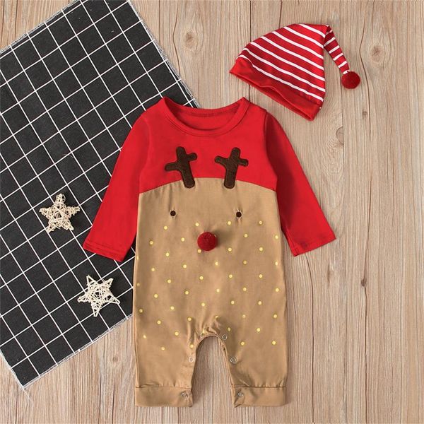 jumpsuits baby girls boys christmas costume cartoon deer printed romper jumpsuit playsuit +xmas hat outfits children's clothes sets, Blue
jumpsuits baby girls boys christmas costume cartoon deer printed romper jumpsuit playsuit +xmas hat outfits children's clothes sets, Blue