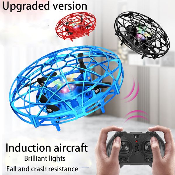 mini helicopter ufo rc drone infraed hand sensing aircraft electronic model quadcopter flayaball small drohne child toys
mini helicopter ufo rc drone infraed hand sensing aircraft electronic model quadcopter flayaball small drohne child toys