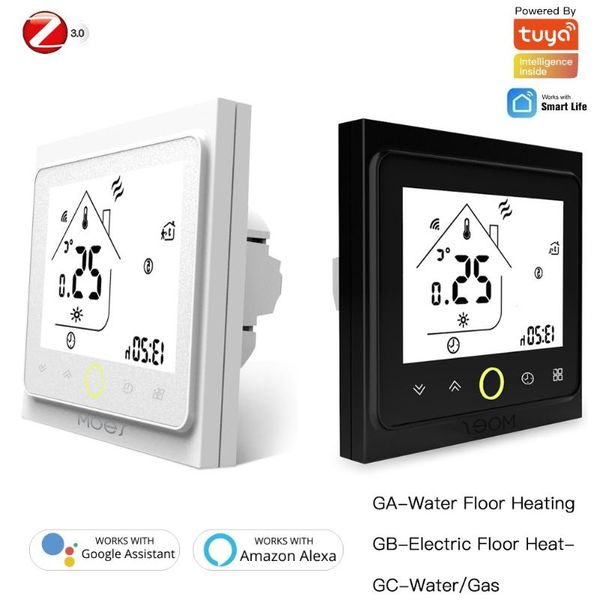 smart home control tuya zigbee thermostat temperature controller for water/electric floor heating gas boiler life app alexa google
smart home control tuya zigbee thermostat temperature controller for water/electric floor heating gas boiler life app alexa google