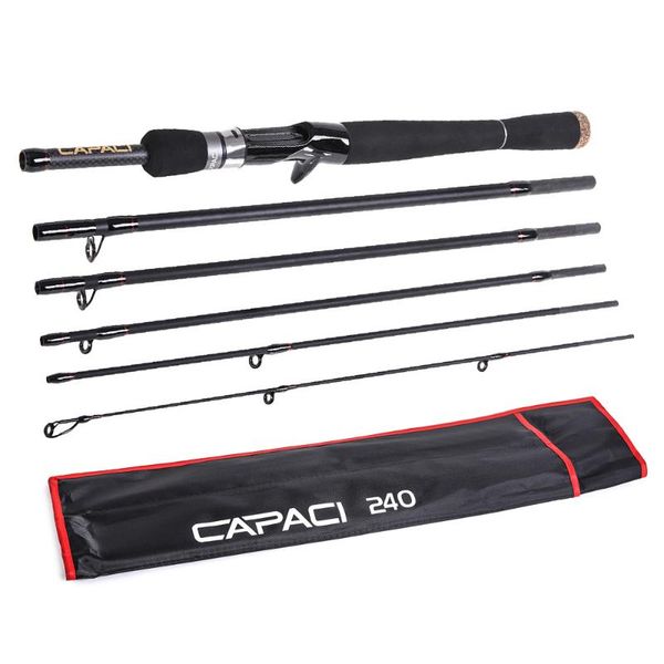 2.1m 2.4m 6 sections carbon spinning casting fishing rod lure hand pole tackle ultra light boat rods
2.1m 2.4m 6 sections carbon spinning casting fishing rod lure hand pole tackle ultra light boat rods