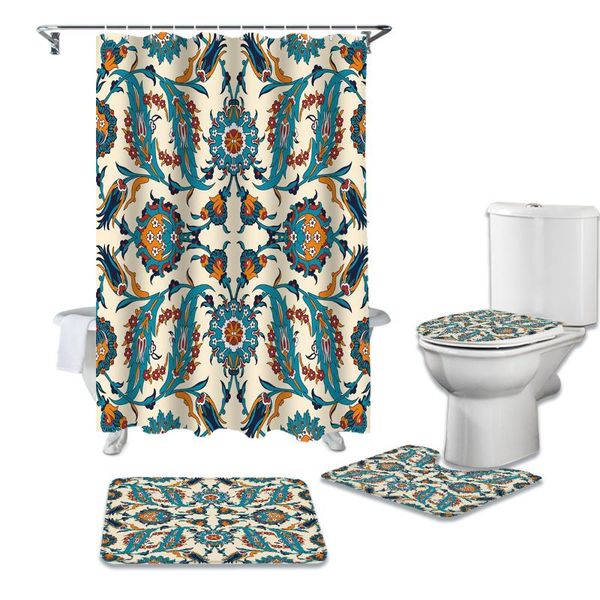 shower curtains arabesque arabian flowers curtain toilet lid cover bath mat set bathroom non-slip rug bathtub home decor
shower curtains arabesque arabian flowers curtain toilet lid cover bath mat set bathroom non-slip rug bathtub home decor
