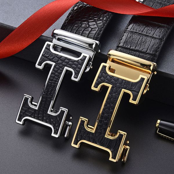 crocodile belly pattern men's fashion trend cow leather belt automatic buckle business casual pants, Black;brown
crocodile belly pattern men's fashion trend cow leather belt automatic buckle business casual pants, Black;brown