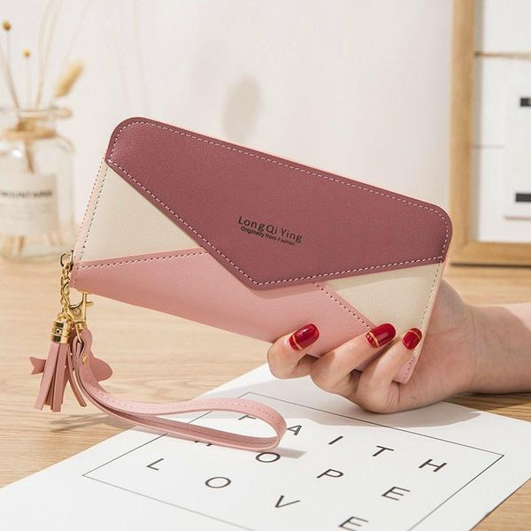 wallets pu leather women phone pocket large capacity card holder female purse minimalist wallet walets for ladies billetera, Red;black
wallets pu leather women phone pocket large capacity card holder female purse minimalist wallet walets for ladies billetera, Red;black