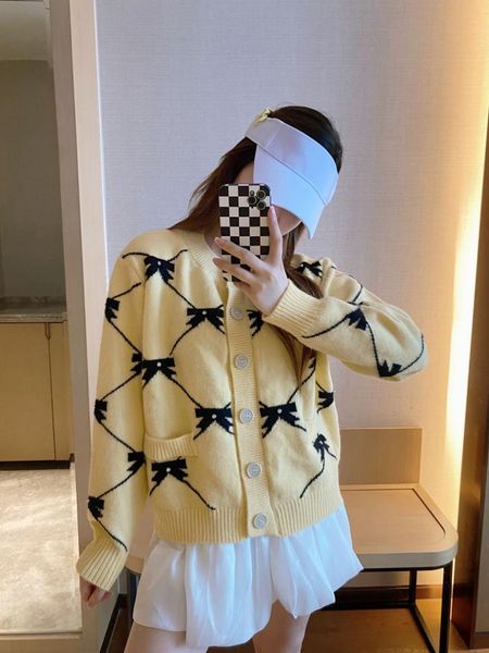 women's knits & tees juice snow 2021 female clothing long sleeve cardigans for women single-breasted knitted black bow knots cardigan, White
women's knits & tees juice snow 2021 female clothing long sleeve cardigans for women single-breasted knitted black bow knots cardigan, White