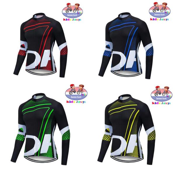 racing sets 2022 kids cycling clothing autumn jersey biking long sleeve clothes boys mtb children's wear, Black;blue
racing sets 2022 kids cycling clothing autumn jersey biking long sleeve clothes boys mtb children's wear, Black;blue