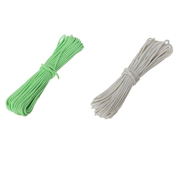 outdoor gadgets 2pcs 550lb paracord parachute cord nylon luminous glow in the dark 9 core strand, green & white
outdoor gadgets 2pcs 550lb paracord parachute cord nylon luminous glow in the dark 9 core strand, green & white