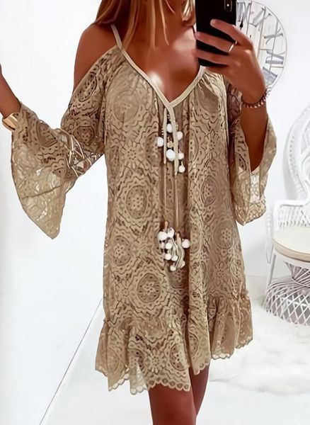 summer women mini a-line dress lantern sleeve v-neck bohemian female casual loose solid lady beach dresses, Black;gray
summer women mini a-line dress lantern sleeve v-neck bohemian female casual loose solid lady beach dresses, Black;gray