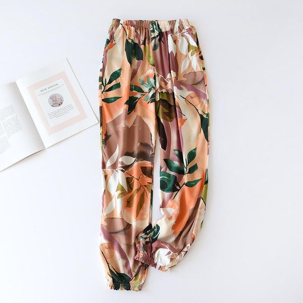 women's sleepwear viscose pants sleep bottoms casual print flower pajamas women sleewpear pyjamas soft intimate lingerie pijamas nightw, Black;red
women's sleepwear viscose pants sleep bottoms casual print flower pajamas women sleewpear pyjamas soft intimate lingerie pijamas nightw, Black;red