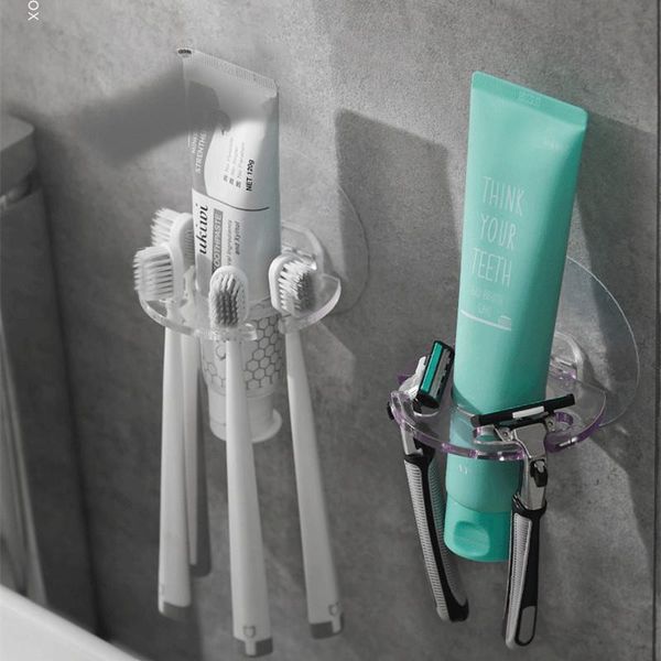 toothbrush holders self-adhesive wall mount toothpaste dispenser holder storage squeezer shaver bathroom shelves
toothbrush holders self-adhesive wall mount toothpaste dispenser holder storage squeezer shaver bathroom shelves