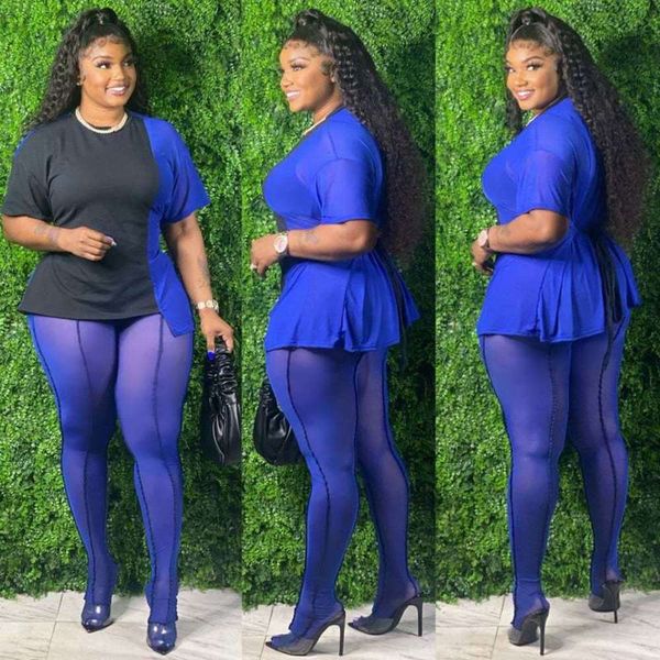 y2008 new women's fashion splicing round neck contrast summer casual short sleeve pants suit, Black;white
y2008 new women's fashion splicing round neck contrast summer casual short sleeve pants suit, Black;white