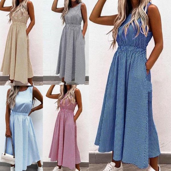 casual dresses sleeveless dress breathable mid waist o neck women maxi for dating elegant hollow out summer, Black;gray
casual dresses sleeveless dress breathable mid waist o neck women maxi for dating elegant hollow out summer, Black;gray
