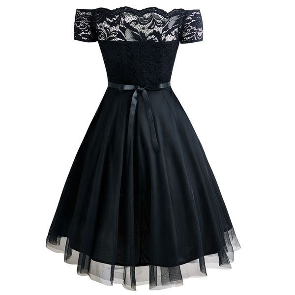 women vintage lace dress red black green slash neck tulle midi chic retro gothic 50s jurken swing party clothing, Black;gray
women vintage lace dress red black green slash neck tulle midi chic retro gothic 50s jurken swing party clothing, Black;gray
