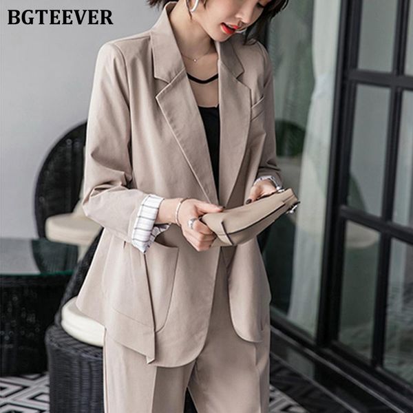 elegant ol 2 pieces sets long sleeve women blazer pantsuits & elastic wasit casual trousers suit pants female set women's suits blazers, White;black
elegant ol 2 pieces sets long sleeve women blazer pantsuits & elastic wasit casual trousers suit pants female set women's suits blazers, White;black