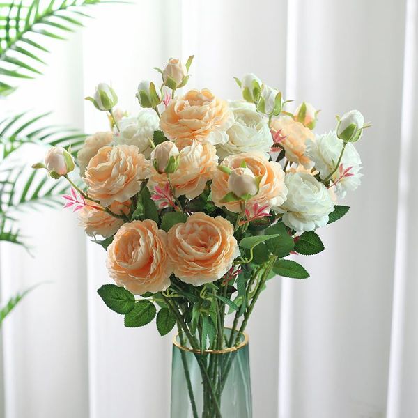 decorative flowers & wreaths nordic peony artificial garden decor rose pink silk bouquet multicolor elegant fake flower for home wedding dec
decorative flowers & wreaths nordic peony artificial garden decor rose pink silk bouquet multicolor elegant fake flower for home wedding dec