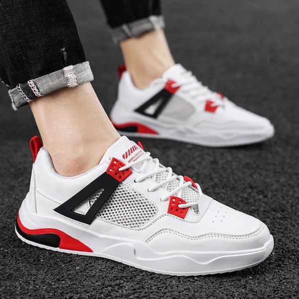 Casual shoes 2021 new white flat heel low top hollow breathable board shoes round head front lace casual sports men's 7UP7, Sapphire blue
Casual shoes 2021 new white flat heel low top hollow breathable board shoes round head front lace casual sports men's 7UP7, Sapphire blue