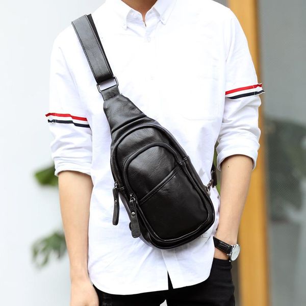 waist bags style fashion soft leather small chest bag shoulder nan bei bao men's messenger casual
waist bags style fashion soft leather small chest bag shoulder nan bei bao men's messenger casual