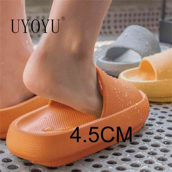 80% factory online thick 4.5cm platform slippers women indoor bathroom slipper soft anti-slip lovers home floor slides ladies summer shoes, Black
80% factory online thick 4.5cm platform slippers women indoor bathroom slipper soft anti-slip lovers home floor slides ladies summer shoes, Black