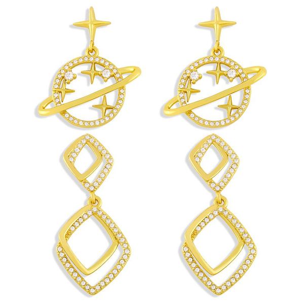 dangle & chandelier flola rhinestone star planet earrings for women double rhombus drop cubic zirconia korean jewelry gifts ersw99, Silver
dangle & chandelier flola rhinestone star planet earrings for women double rhombus drop cubic zirconia korean jewelry gifts ersw99, Silver