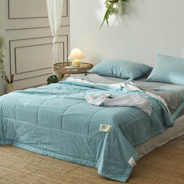 comforters & sets svetanya thin quilted quilt linen cotton throws blanket washable plaids twin queen size -no pillowcase
comforters & sets svetanya thin quilted quilt linen cotton throws blanket washable plaids twin queen size -no pillowcase