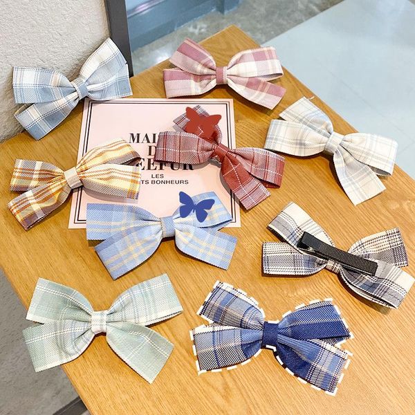 hair accessories ladies small bowknot clips plaid fabric fashion hairpins headwear barrette styling tools for women girl, Slivery;white
hair accessories ladies small bowknot clips plaid fabric fashion hairpins headwear barrette styling tools for women girl, Slivery;white