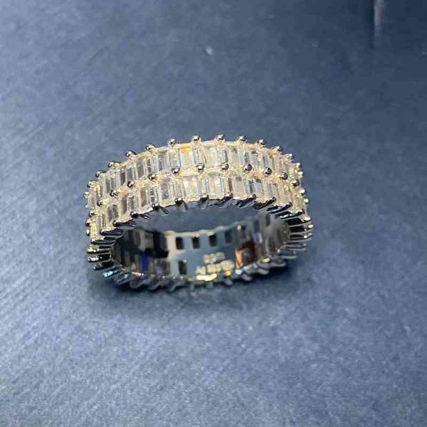 band rings fger family a's eclat double september women's fashion square diamond summer, Silver
band rings fger family a's eclat double september women's fashion square diamond summer, Silver