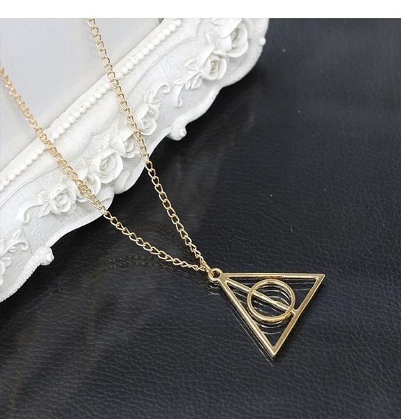 chains sweater chain jewelry simple deathly hallow triangle round retro necklace for women feature charm gift, Silver
chains sweater chain jewelry simple deathly hallow triangle round retro necklace for women feature charm gift, Silver