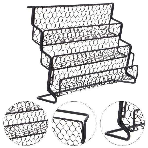1pc deskstorage rack spice racks stepped structure stand basket kitchen & organization
1pc deskstorage rack spice racks stepped structure stand basket kitchen & organization