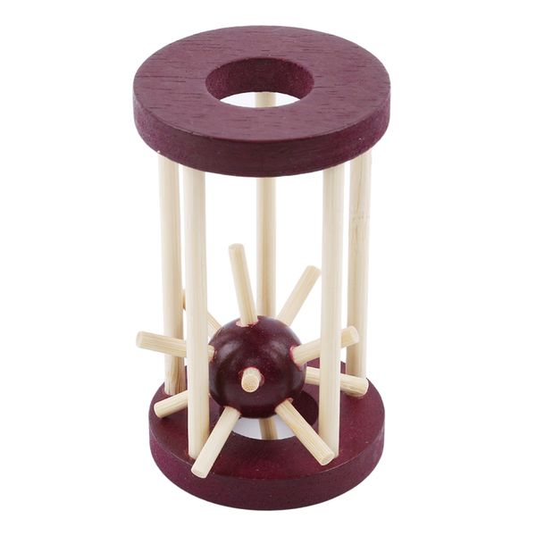 Wooden Intelligence Lock Take Out Spiked Ball Brain Teaser for Kids Adults Puzzle Toy Office Desk Decor
Wooden Intelligence Lock Take Out Spiked Ball Brain Teaser for Kids Adults Puzzle Toy Office Desk Decor